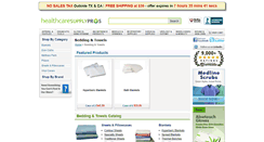 Desktop Screenshot of bedding-towels.healthcaresupplypros.com